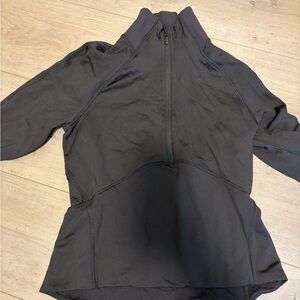 Lululemon Black Half-Zip Active Jacket